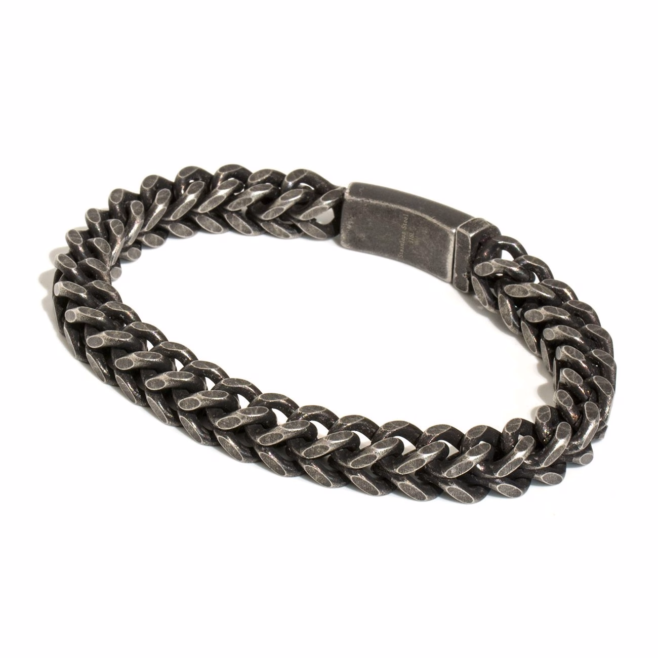 Vintage teräsrannekoru