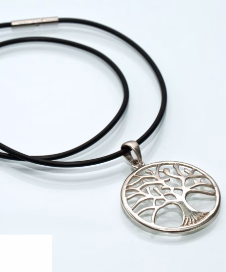 Hopeinen Riipuskaulakoru